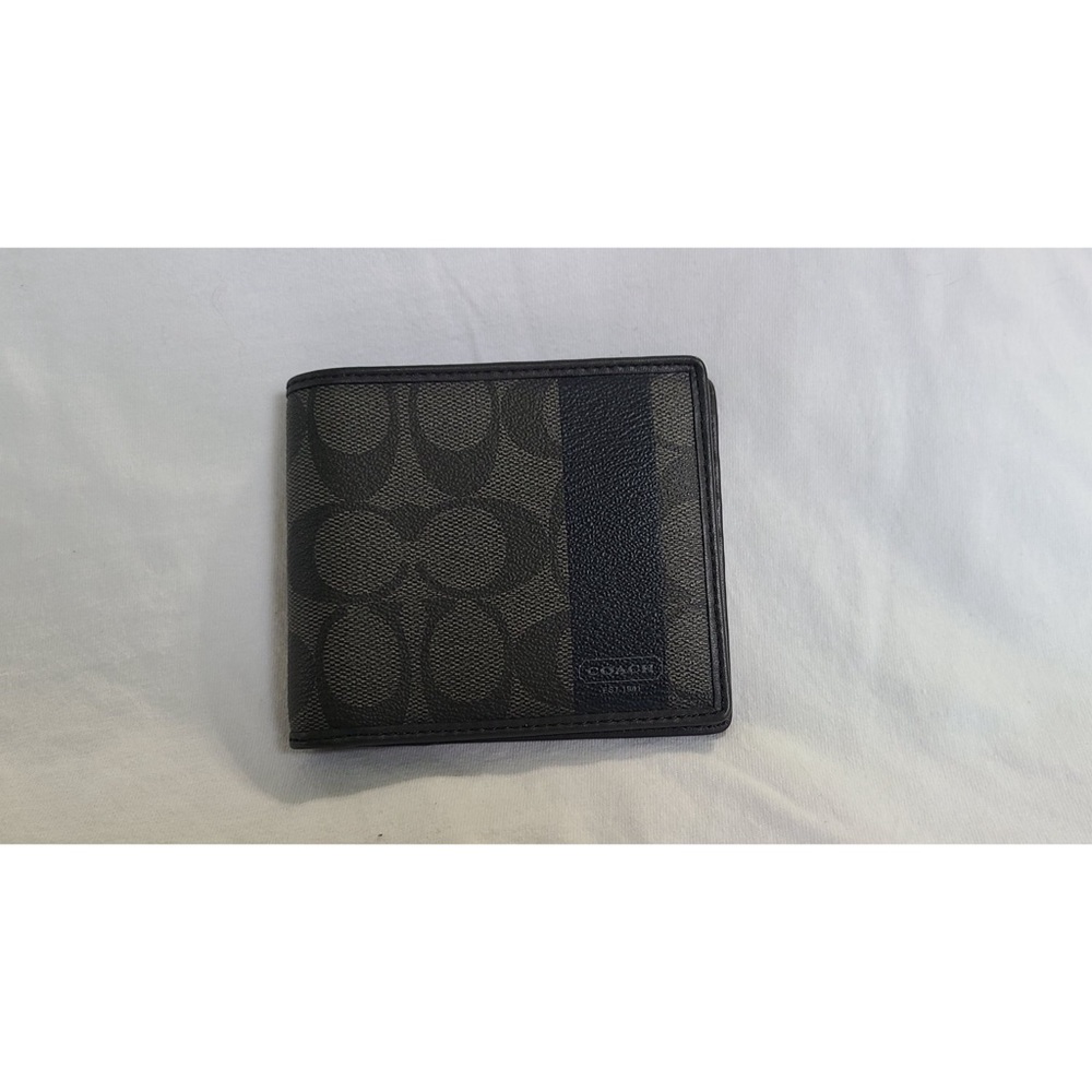 Men’s Bi-Fold Black Coach Wallet